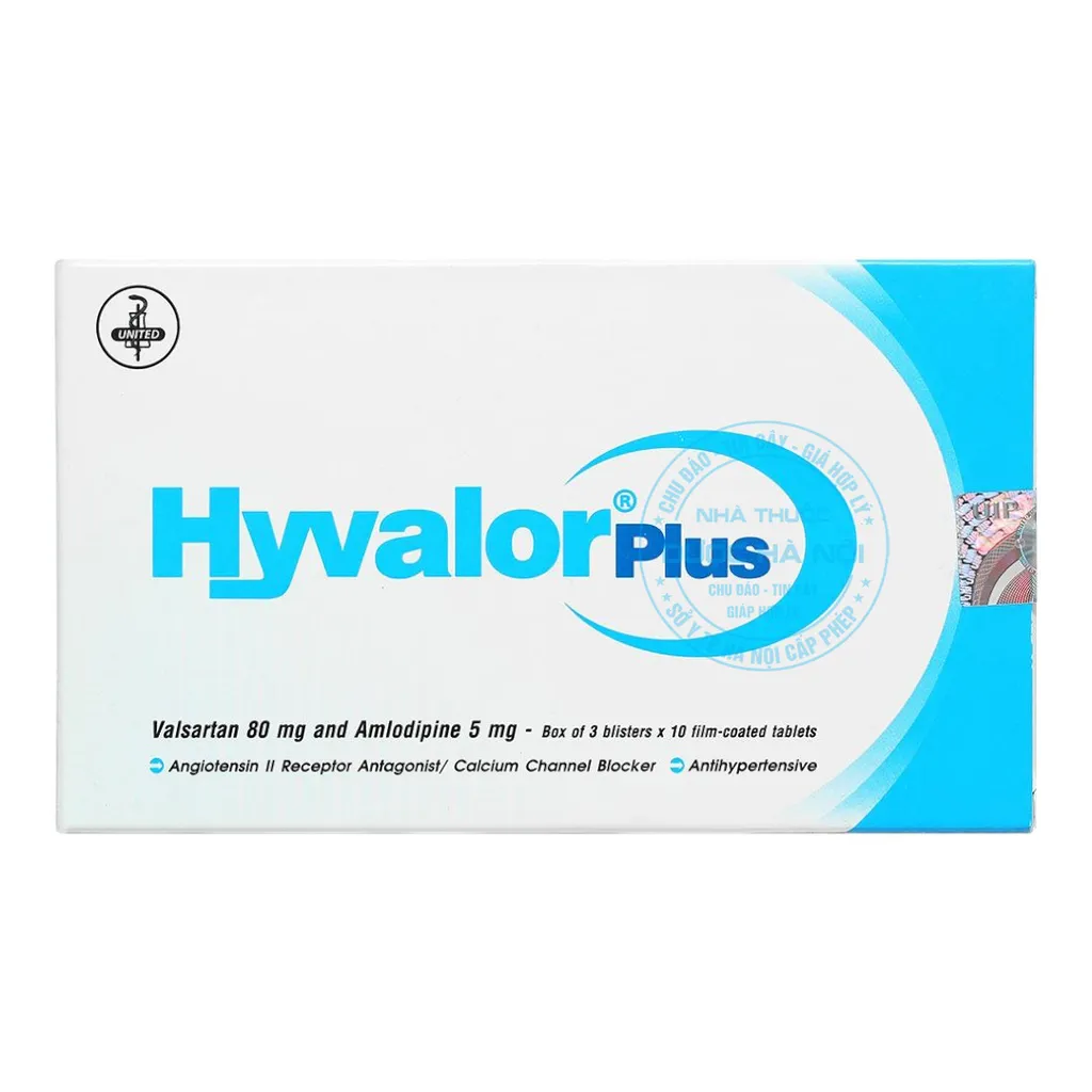 Thuốc Hyvalor Plus 80/5mg