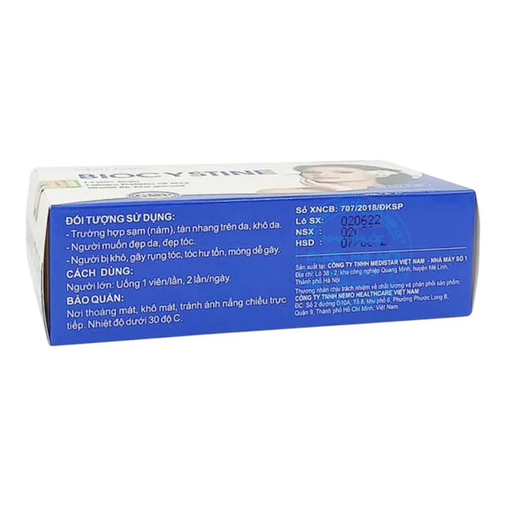 Viên uống Biocystine