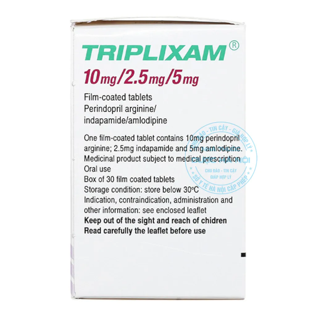 Thuốc Triplixam 10/2.5/5