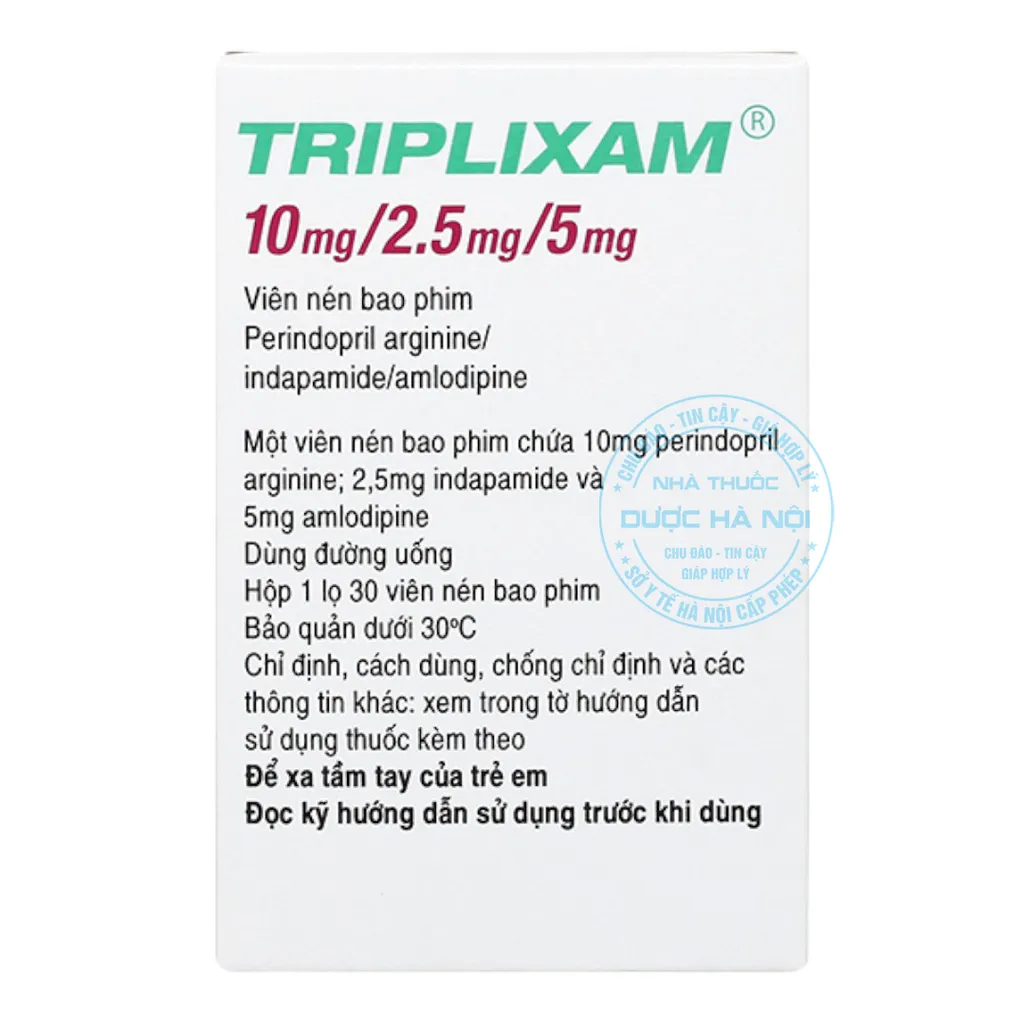Thuốc Triplixam 10/2.5/5