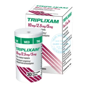 Thuốc Triplixam 10/2.5/5 điều trị bệnh tăng huyết áp
