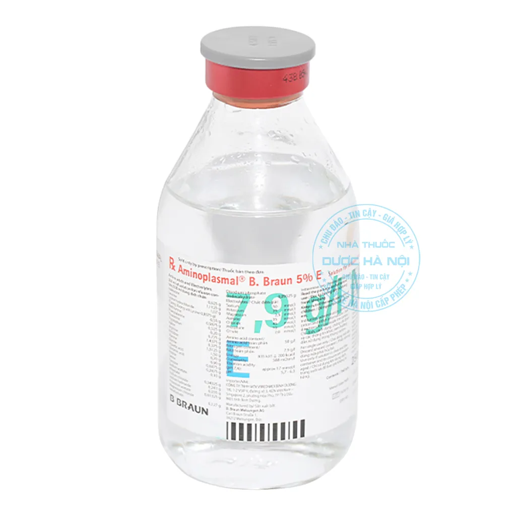 Dung dịch truyền tĩnh mạch Aminoplasmal