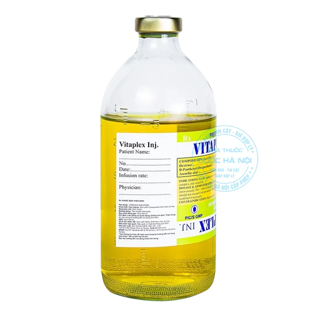 Dịch truyền Vitaplex chai 500ml