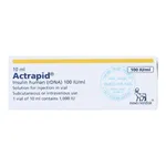 Thuốc tiêm Actrapid 100 IU/ml
