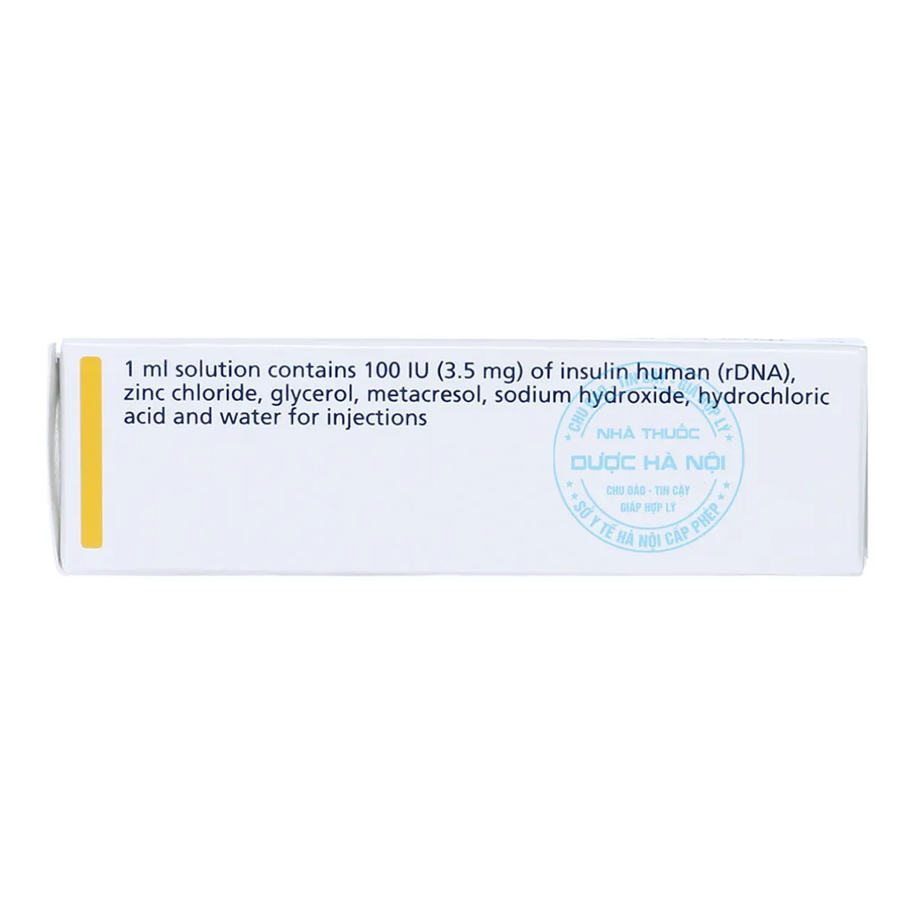 Thuốc tiêm Actrapid 100 IU/ml
