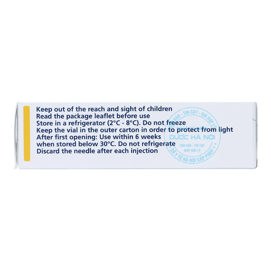 Thuốc tiêm Actrapid 100 IU/ml