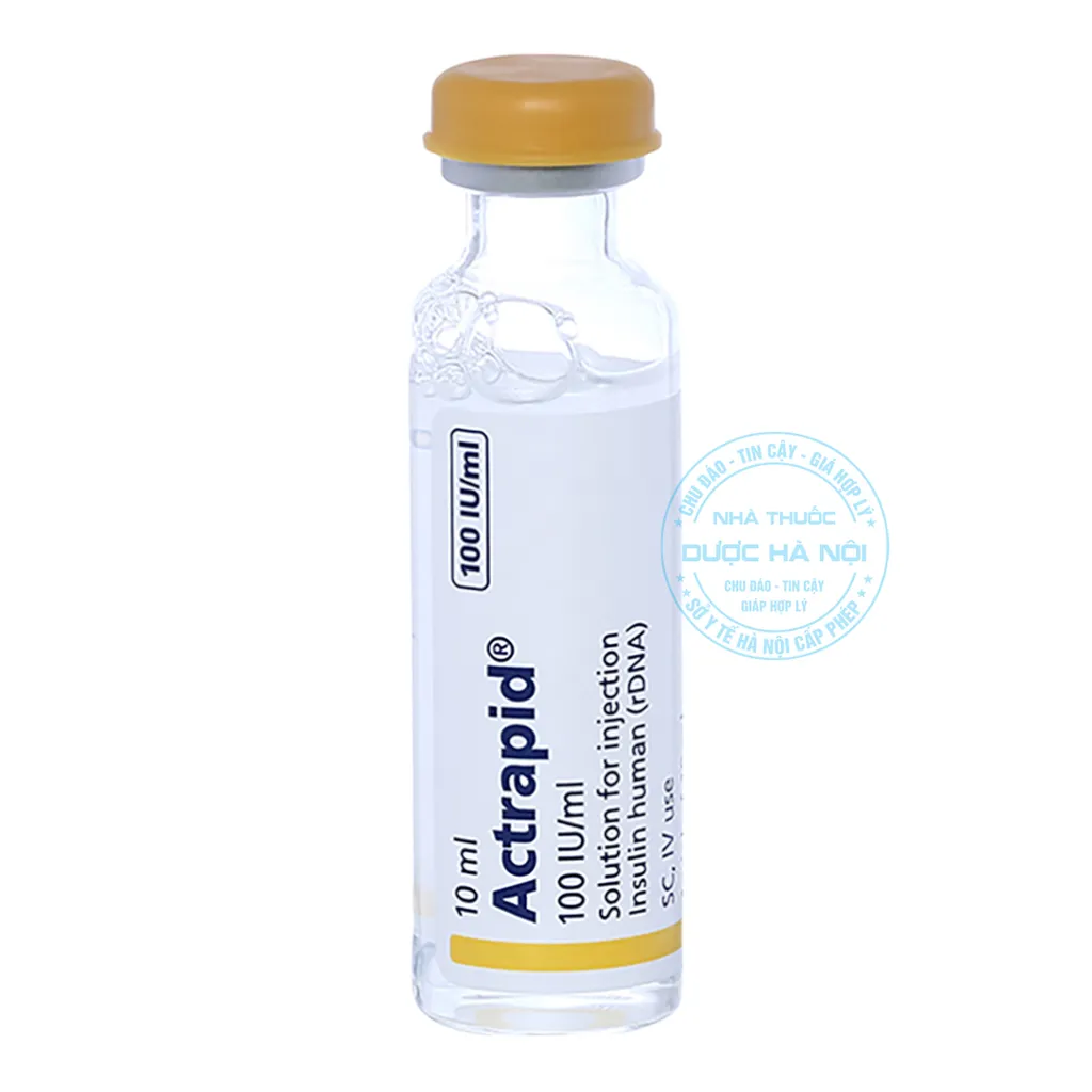 Thuốc tiêm Actrapid 100 IU/ml