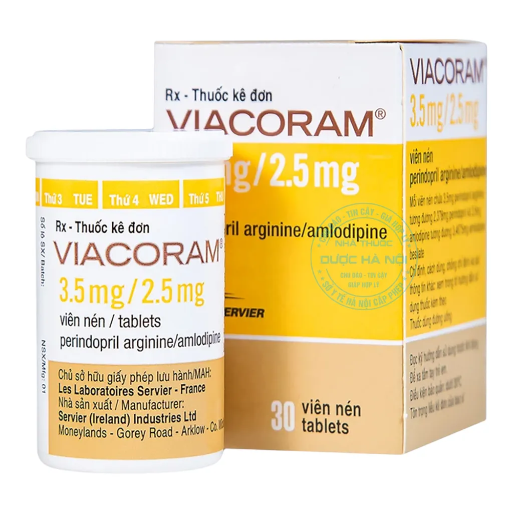 Thuốc Viacoram 3.5mg/2.5mg