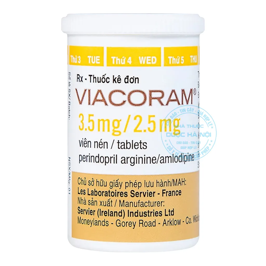 Thuốc Viacoram 3.5mg/2.5mg