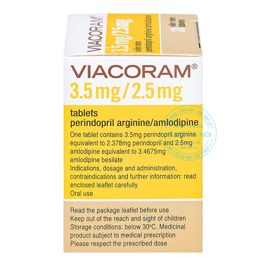Thuốc Viacoram 3.5mg/2.5mg