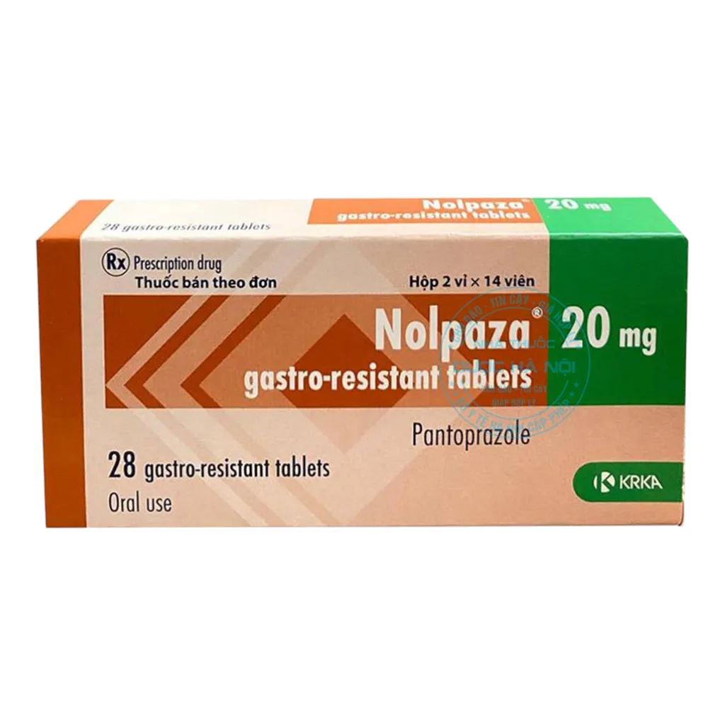 Thuốc Nolpaza 20mg điều trị trào ngược dạ dày thực quản
