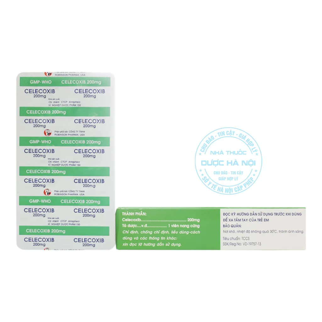 Thuốc Celecoxib Traphaco 200mg