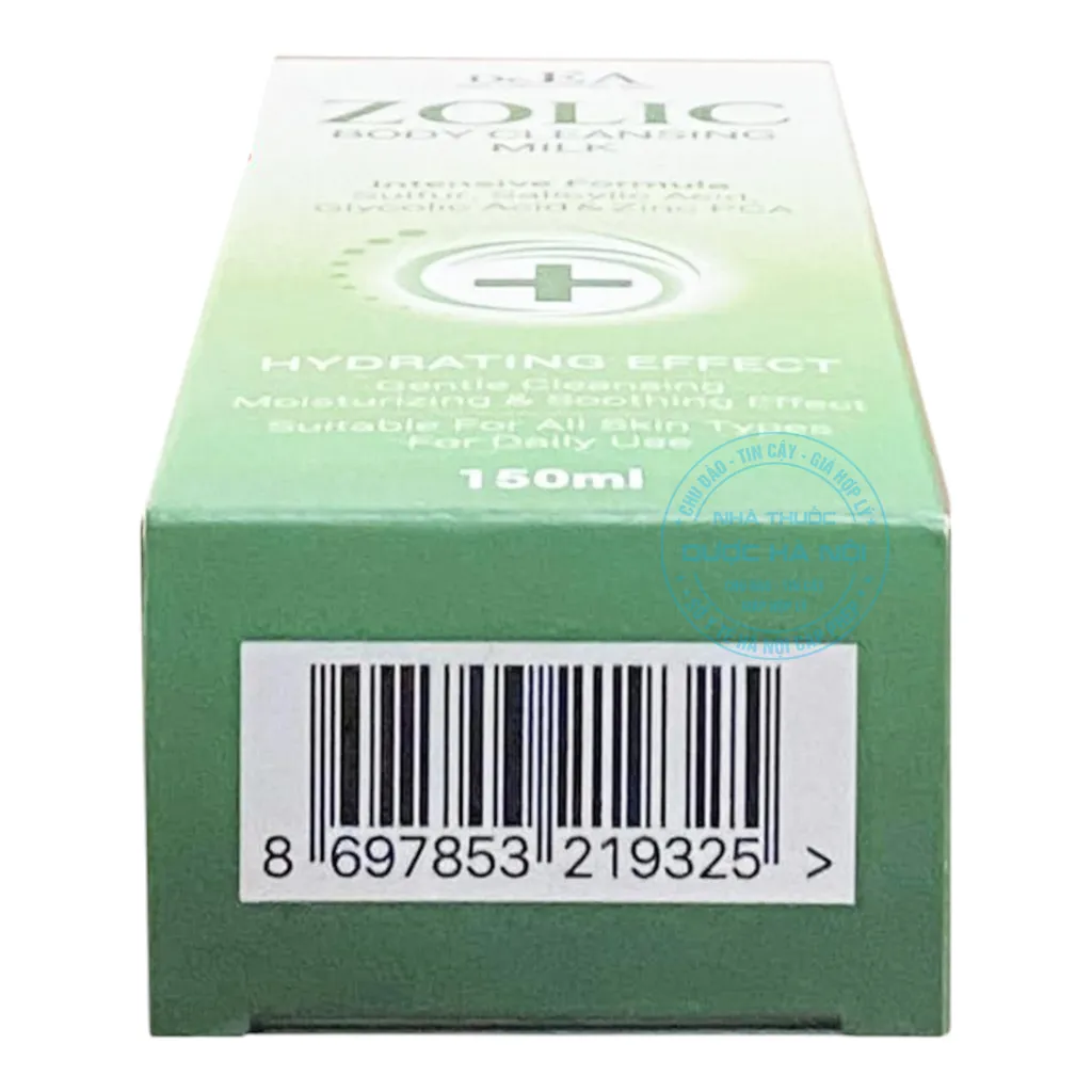 Sữa tắm Dr.EA Body Zolic Body Cleansing Milk