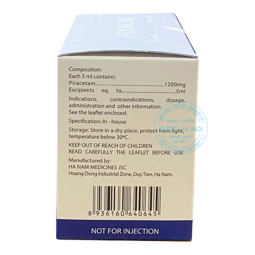 Thuốc Pidoncam 1200mg/5ml