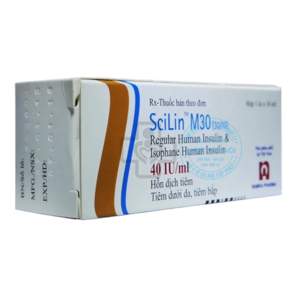 Hỗn dịch tiêm SciLin M30 100IU/ml