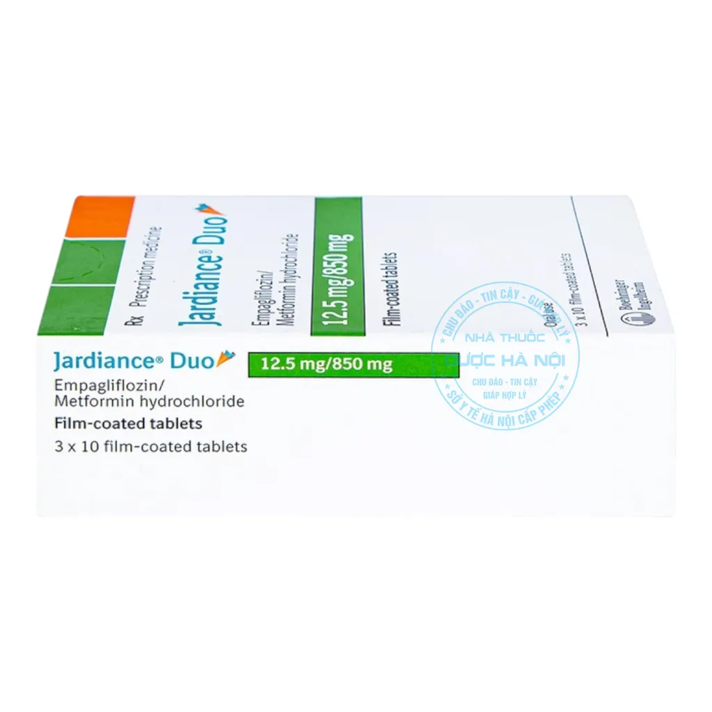 Thuốc Jardiance Duo 12.5mg/850mg