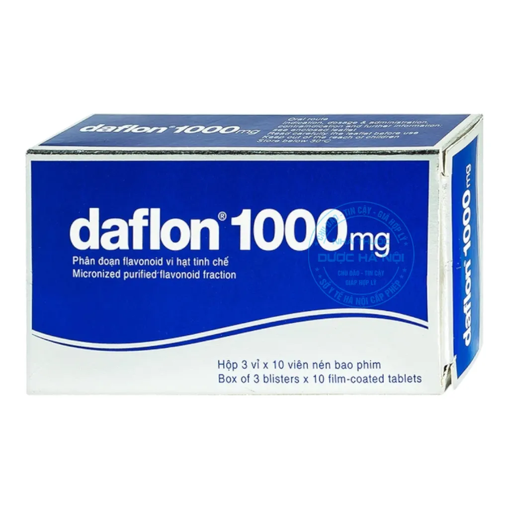 Thuốc Daflon 1000mg