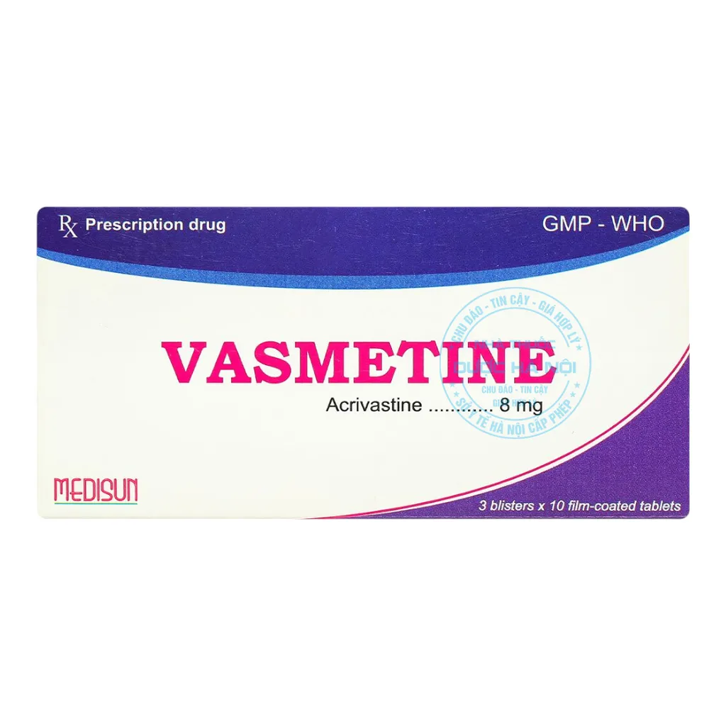 Thuốc Vasmetine Medisun