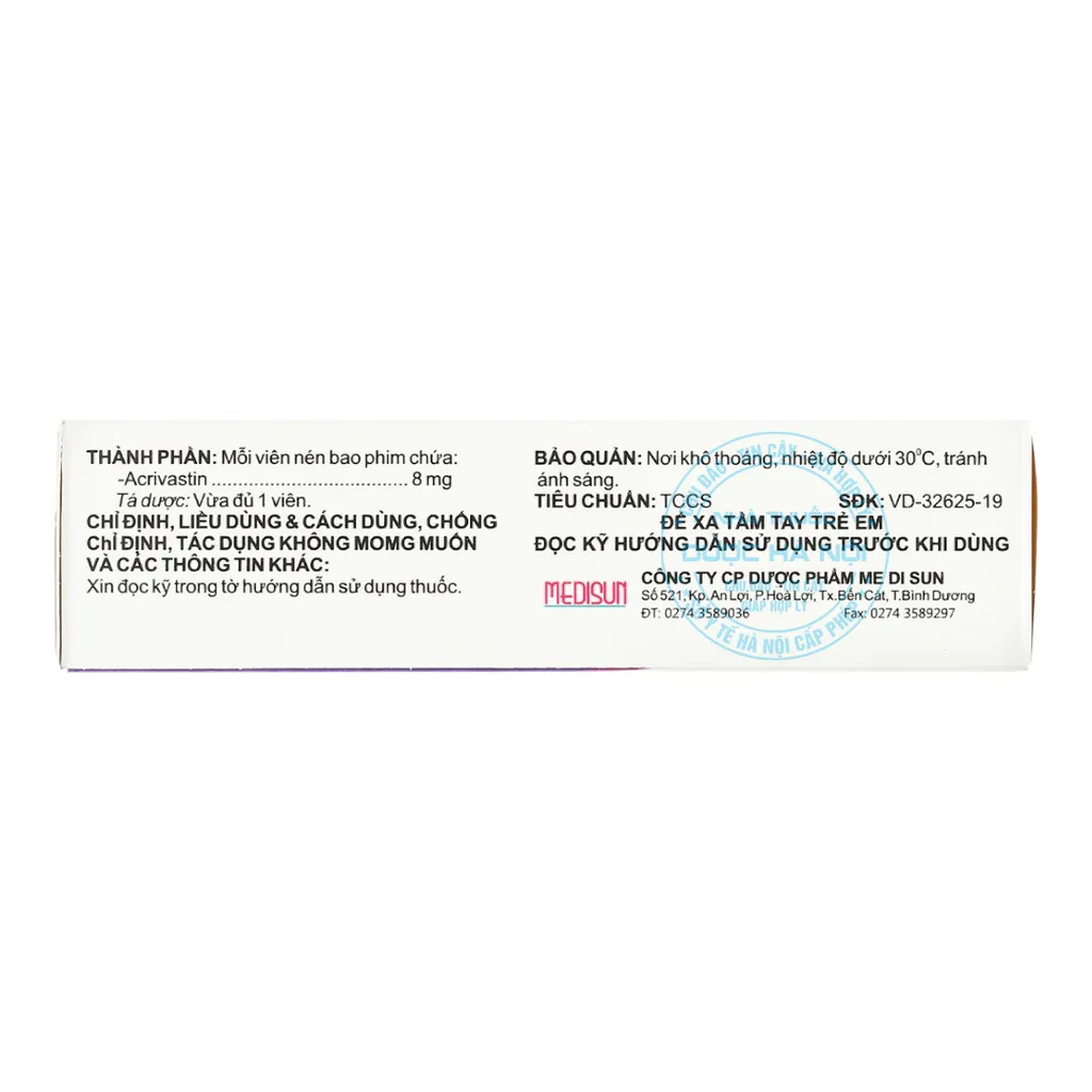 Thuốc Vasmetine Medisun