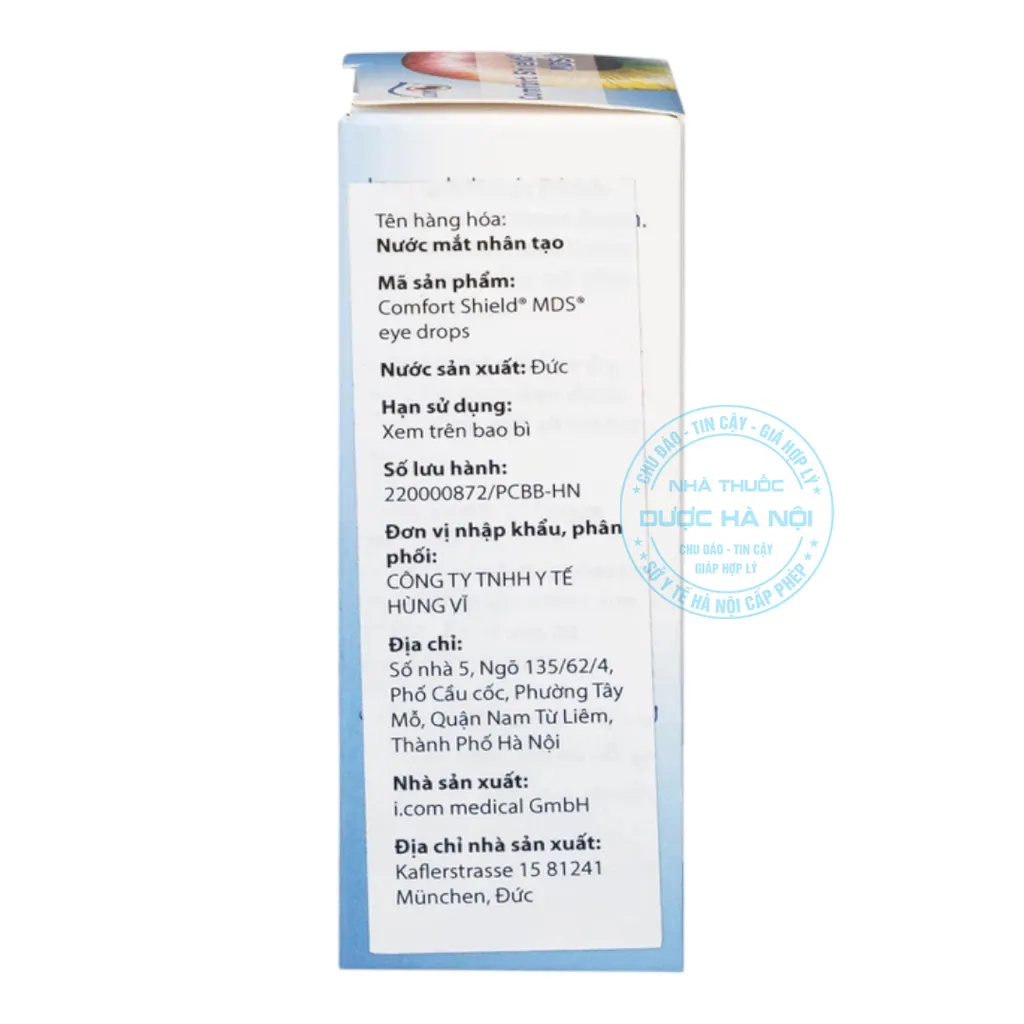 Dung dịch nhỏ mắt Comfort Shield MDS
