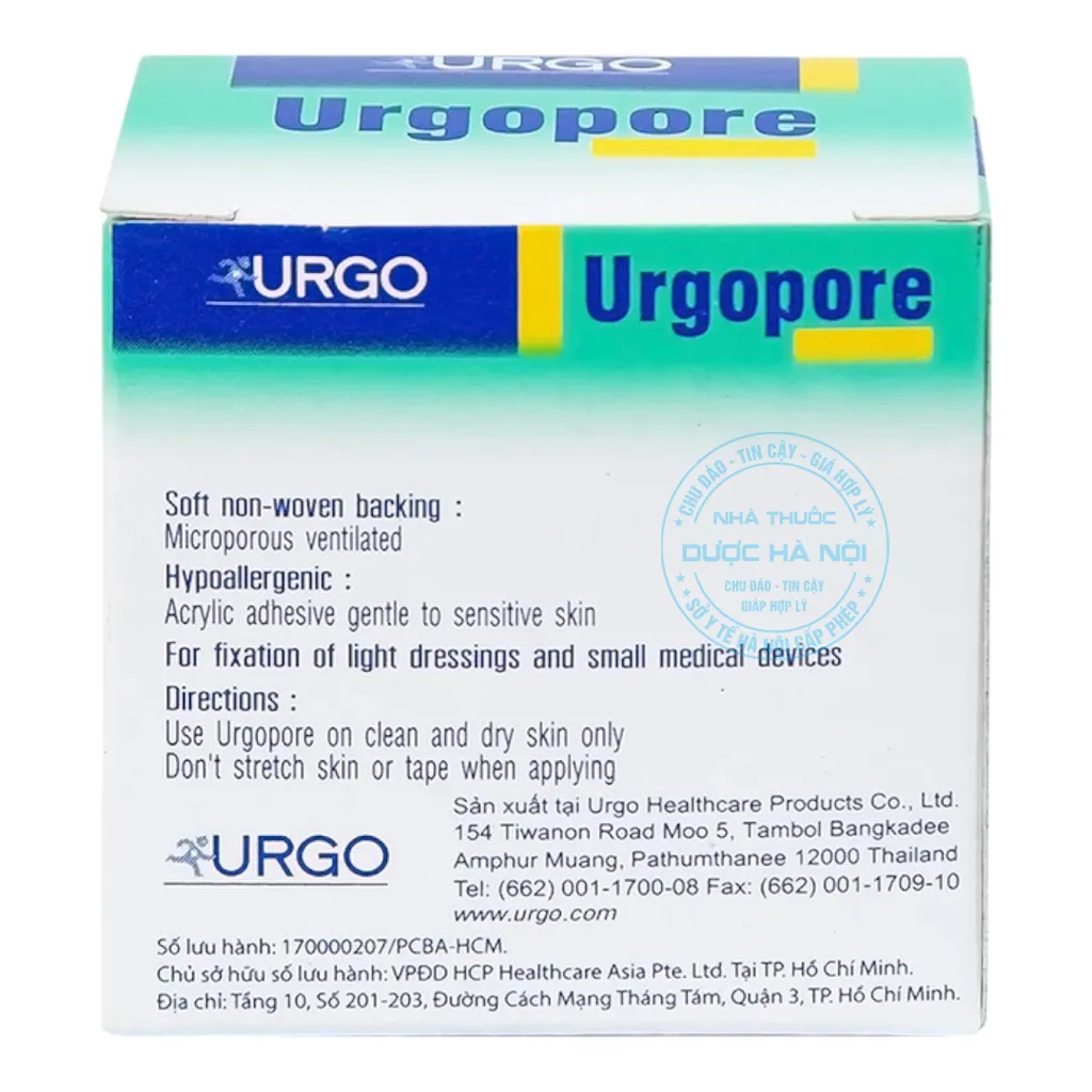 Băng keo giấy y tế Urgopore