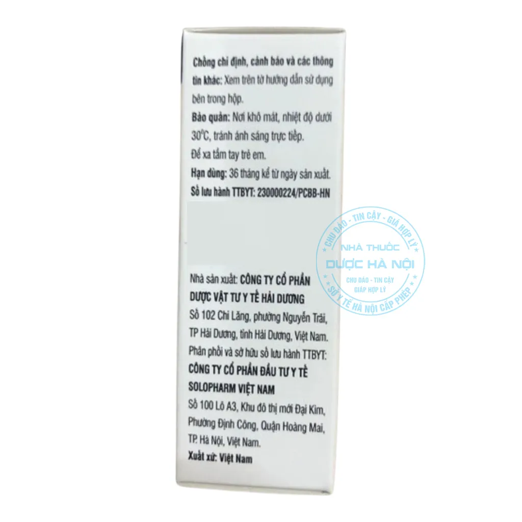 Nhỏ mắt Solo Atro 0.5%