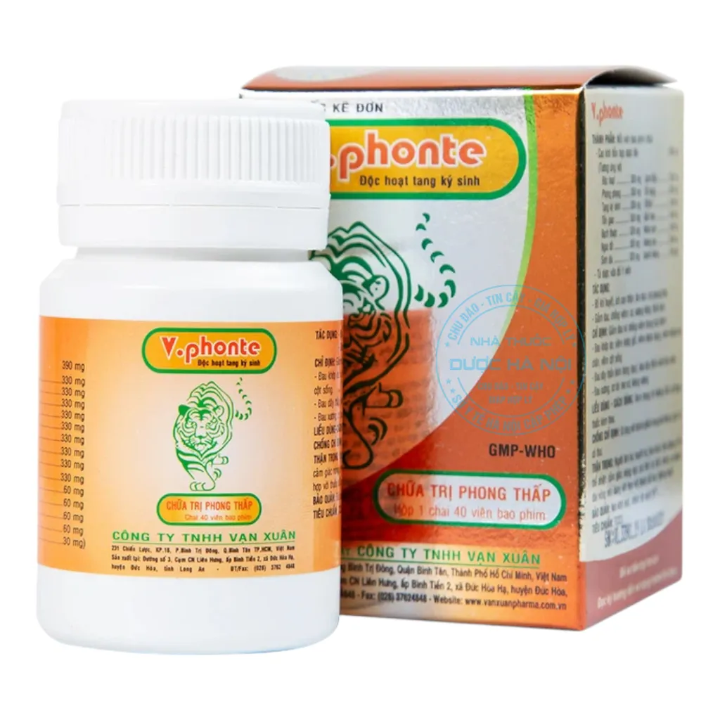 Thuốc V.phonte Vạn Xuân