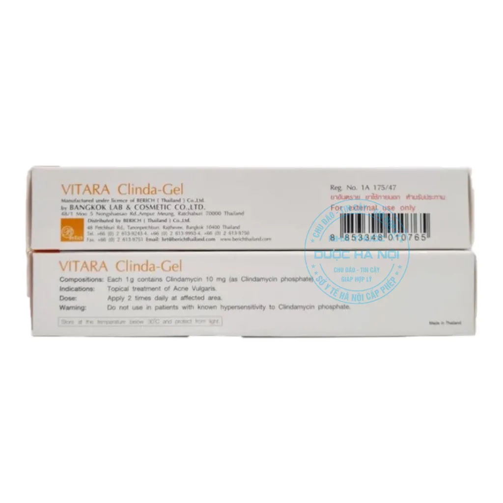 Thuốc Vitara Clinda Gel