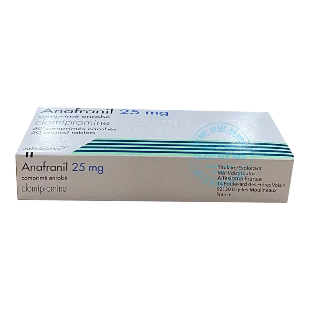 Thuốc Anafranil 25mg