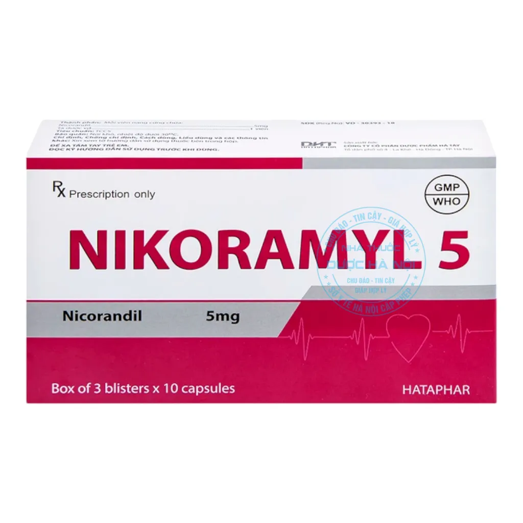 Thuốc Nikoramyl 5mg