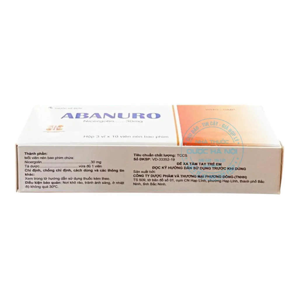 Thuốc Abanuro 30mg