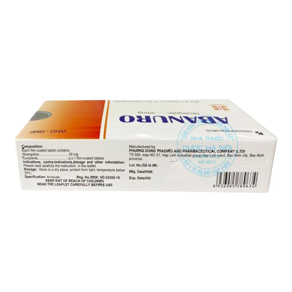Thuốc Abanuro 30mg