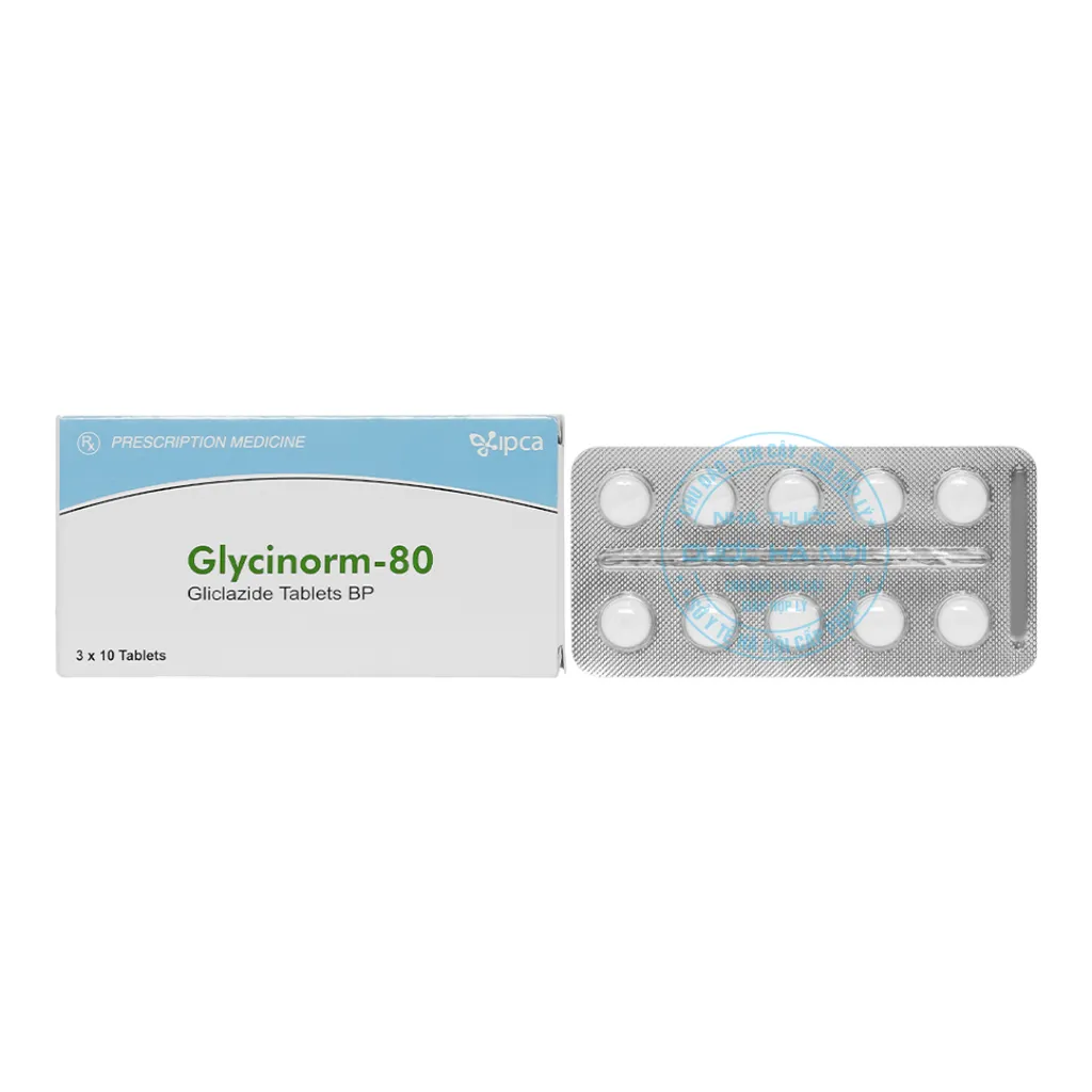 Thuốc Glycinorm-80 Ipca