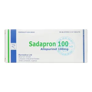 Thuốc Sadapron 100 điều trị chứng tăng acid uric máu và bệnh gout