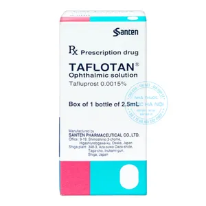 Thuốc nhỏ mắt Taflotan Santen điều trị chứng tăng nhãn áp