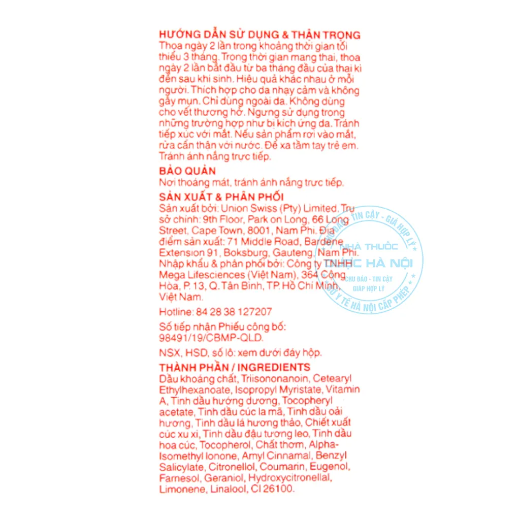 Dầu dưỡng da Bio-Oil