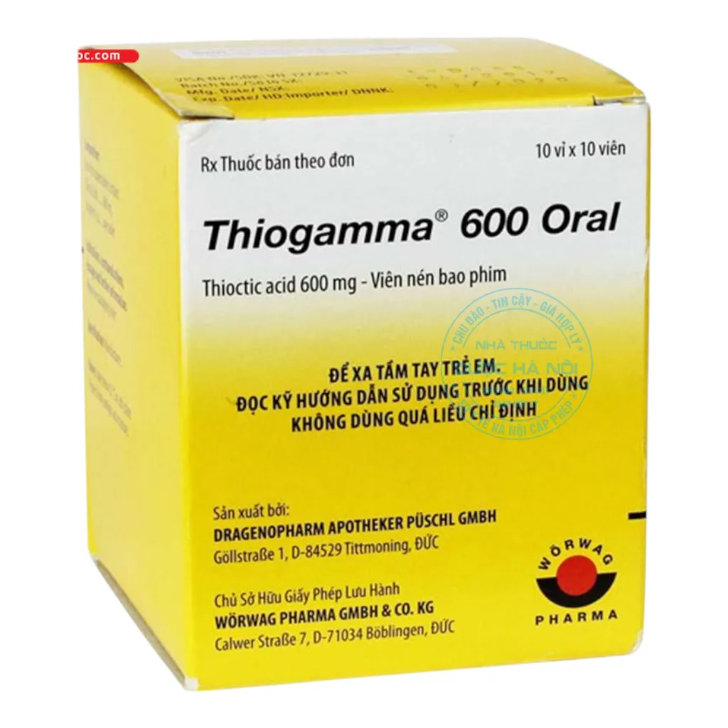 Thuốc Thiogamma 600 oral