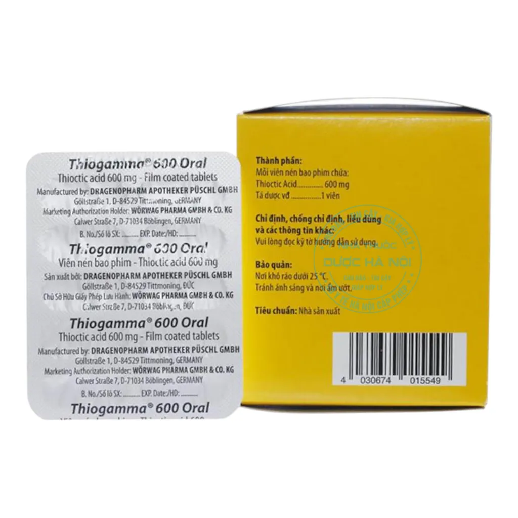 Thuốc Thiogamma 600 oral