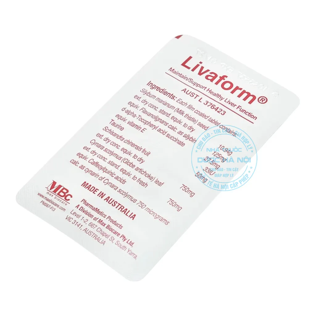 Viên uống Livaform