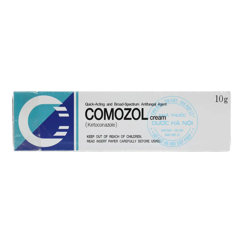 Thuốc bôi da Comozol Cream 10g