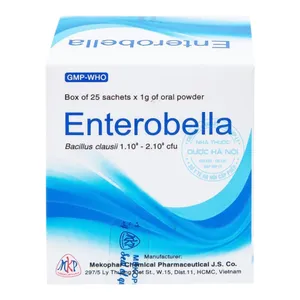 Thuốc bột Enterobella cân bằng hệ vi sinh, hỗ trợ tiêu hóa và tăng cường sức đề kháng