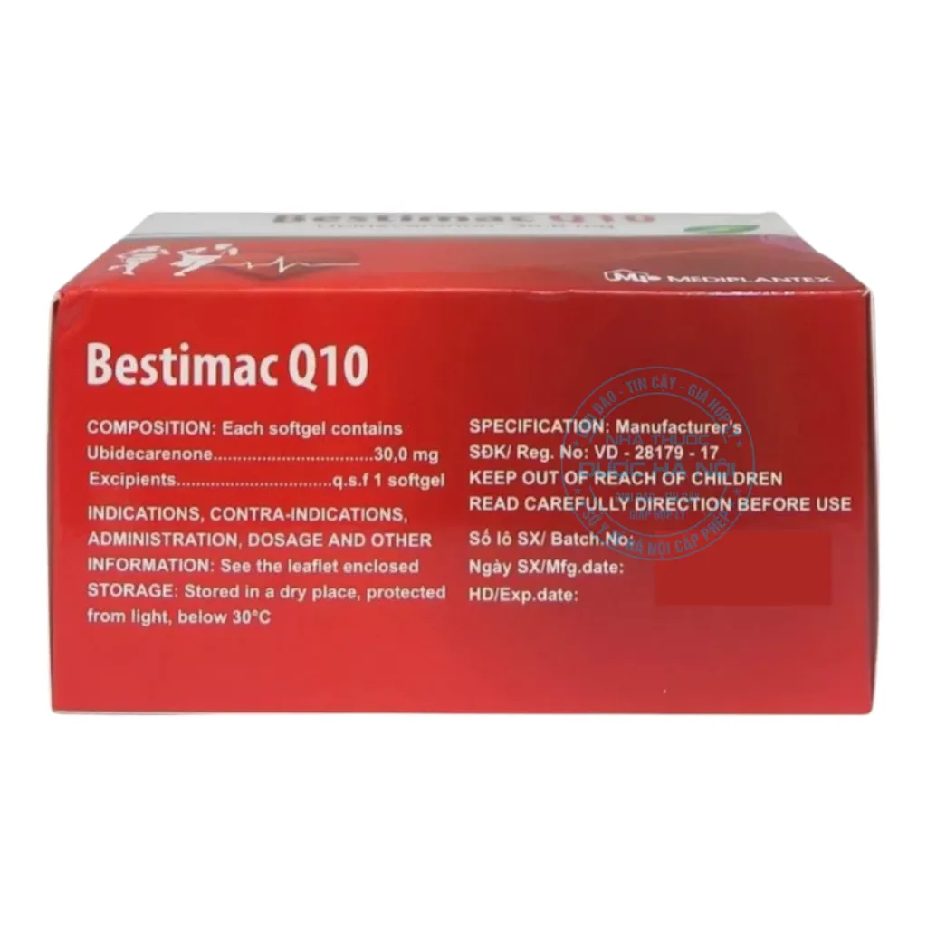 Thuốc Bestimac Q10 30mg