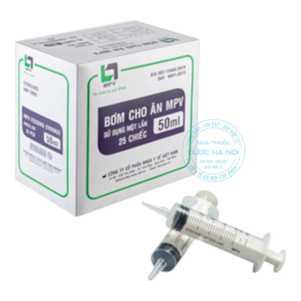 Bơm tiêm sử dụng một lần Vinahankook 50ml/cc