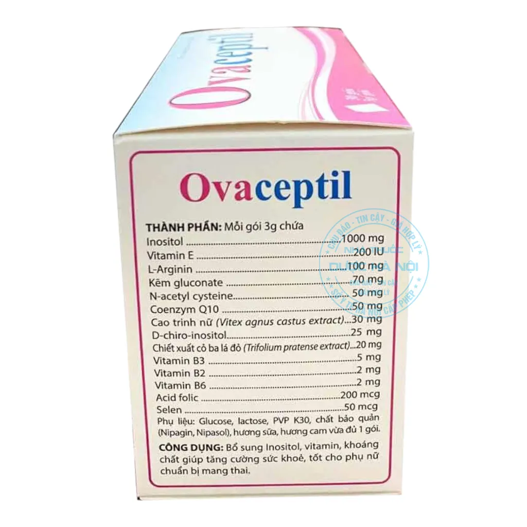 Viên uống Ovaceptil 3g
