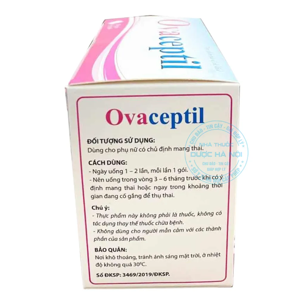 Viên uống Ovaceptil 3g