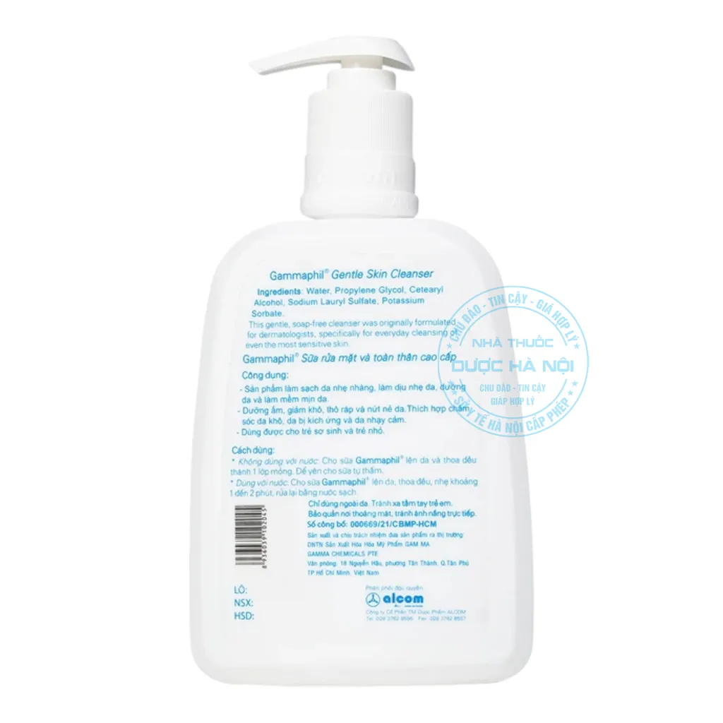 Sữa rửa mặt Gammaphil Gentle Skin Cleanser