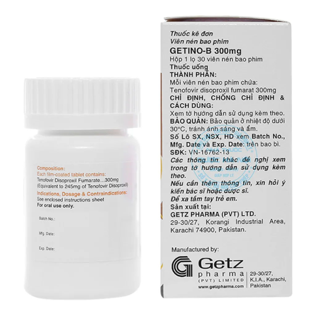 Thuốc Getino-B 300mg