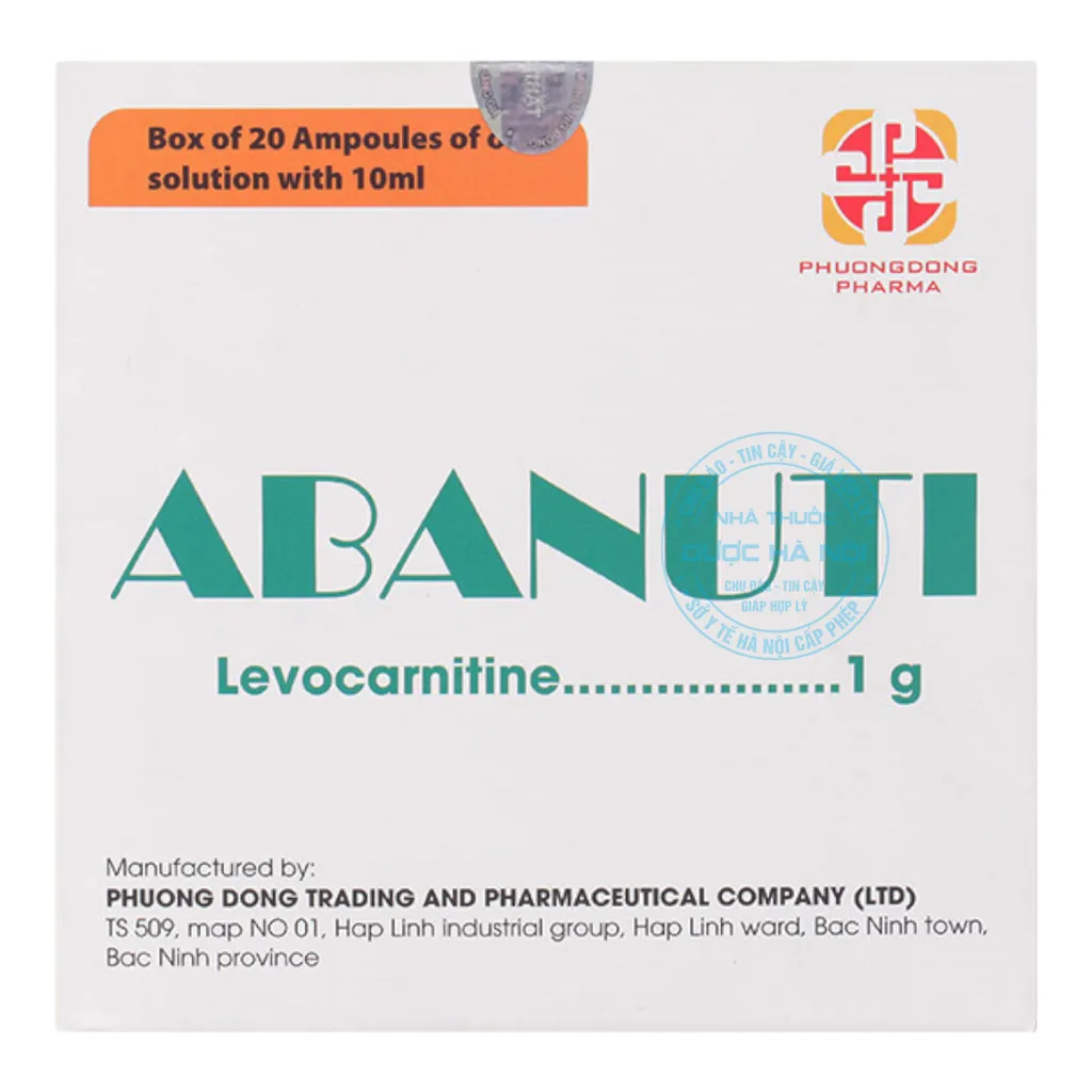 Dung dịch uống Abanuti 1g
