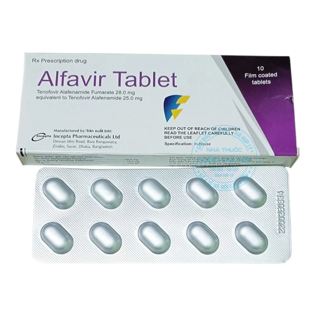 Thuốc Alfavir Tablet Incepta