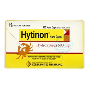 Thuốc Hytinon 500mg hỗ trợ điều trị bạch cầu mạn tính dòng tủy và ung thư cổ tử cung